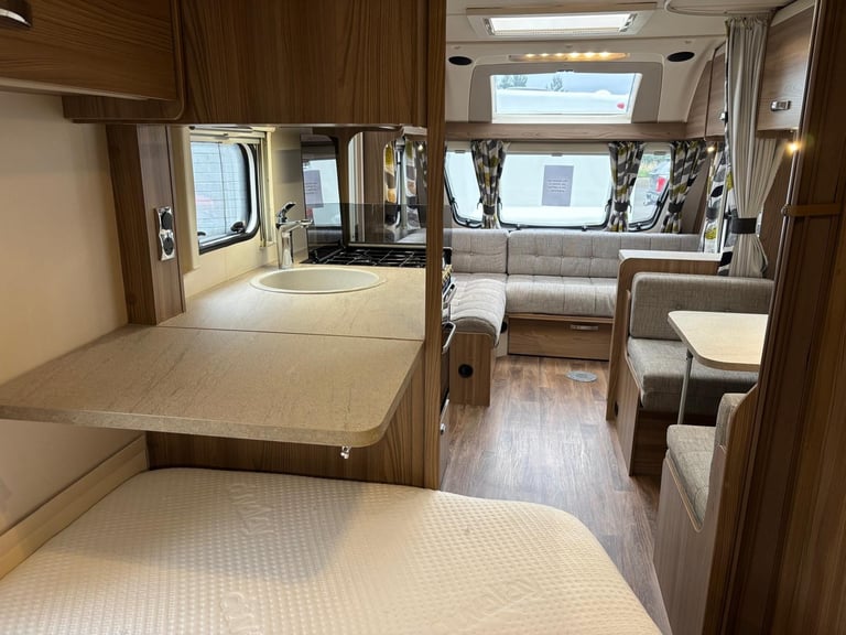 2016 SPRITE QUATTRO EW, 6 BERTH CARAVAN WITH L-SHAPED LOUNGE ...........NOW SOLD