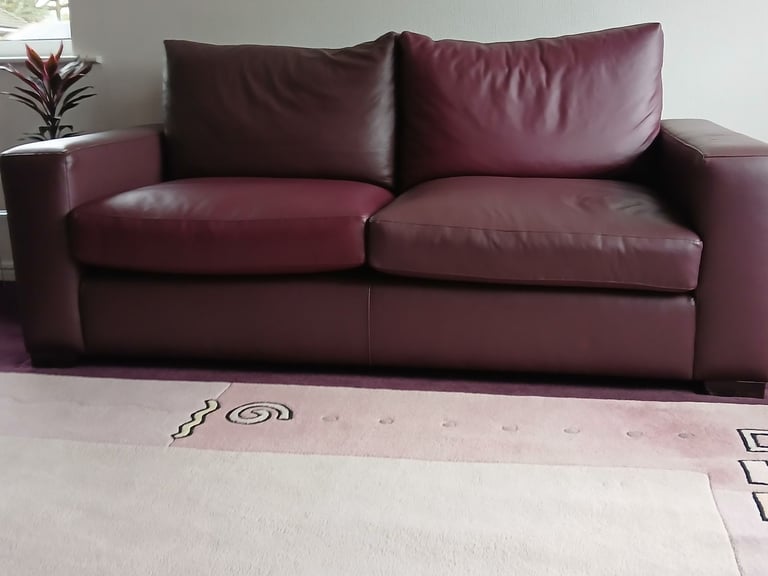 3 seater Leather Sofa