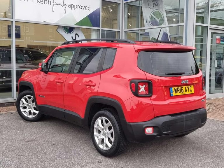 2016 Jeep Renegade 1.4 Multiair Longitude 5dr Manual SUV Petrol Manual