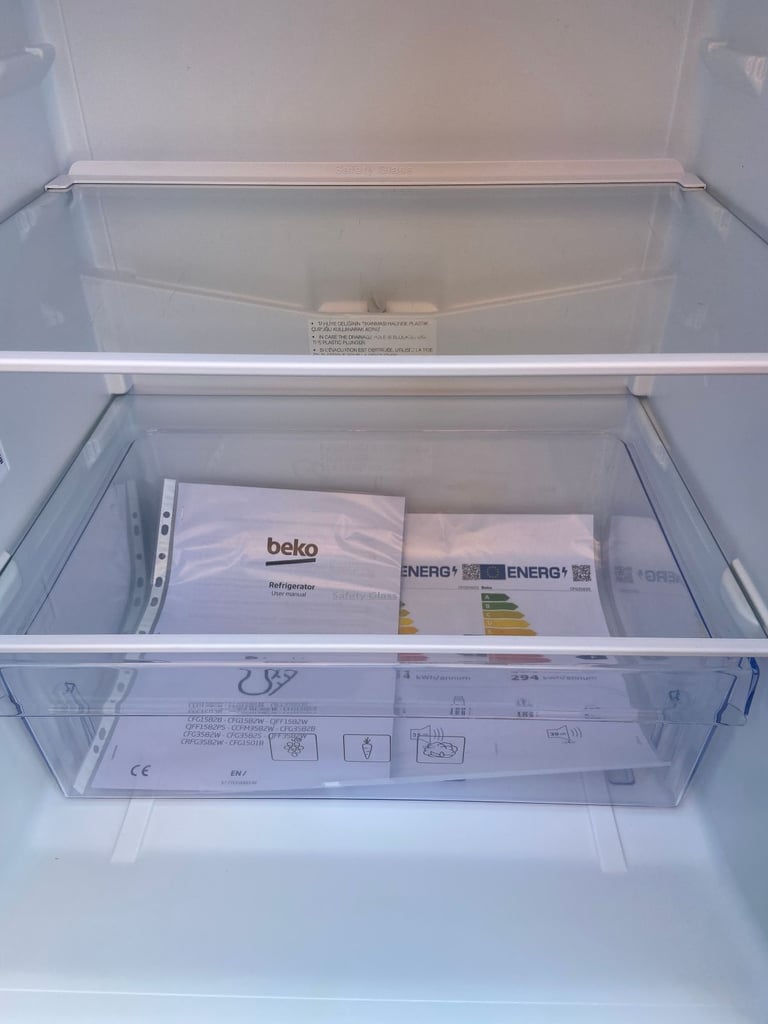 BEKO Freestanding Frost Free Fridge Freezer. Free delivery.