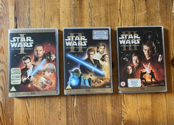 image for A Set of Star Wars Films I, II, III on DVD Digitally Remastered
