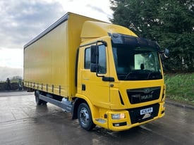 image for 2016 16 MAN TGL 7.180 Euro 6 21ft curtain sider tail-lift air suspension