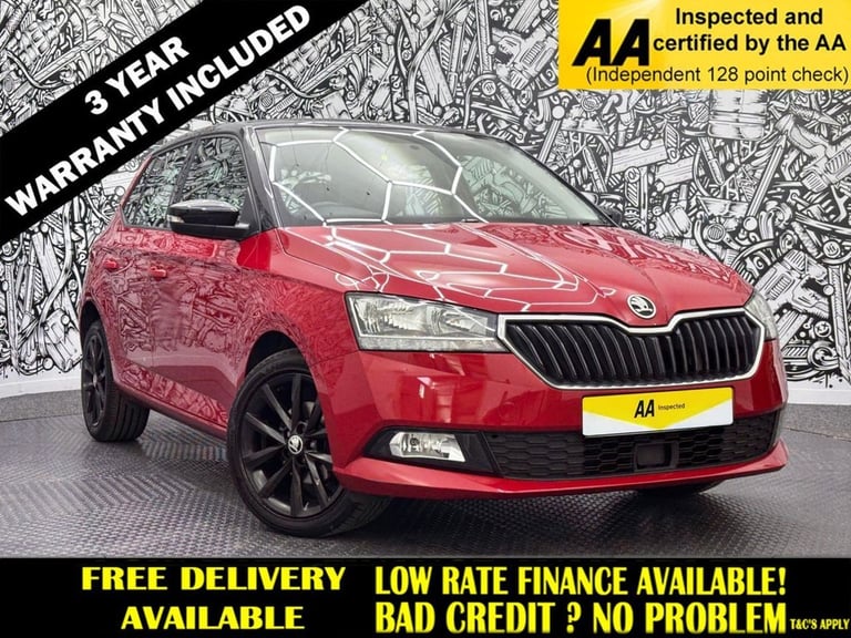 2019 Skoda Fabia 1.0 TSI Colour Edition Hatchback 5dr Petrol Manual Euro 6 (s/s) (95 ps) Hatchbac...