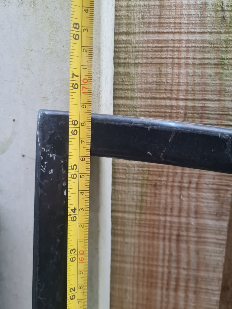 Very heavy set of iron driveway gates 
