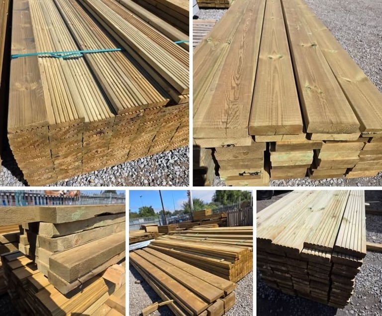  TIMBER JOISTS & DECKING BOARDS