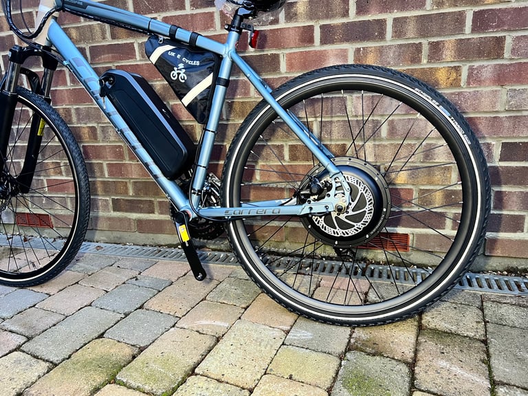 Carrera Electric Hybird Ebike 1500w 14ah Throttle/ Pedal 35mph NEW