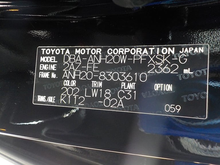 2013 Toyota Alphard 240S TYPE GOLD + 7 Seats MPV Petrol Automatic