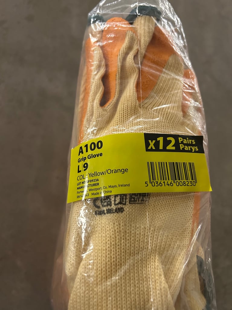 image for PORTWEST GLOVES SIZE 9