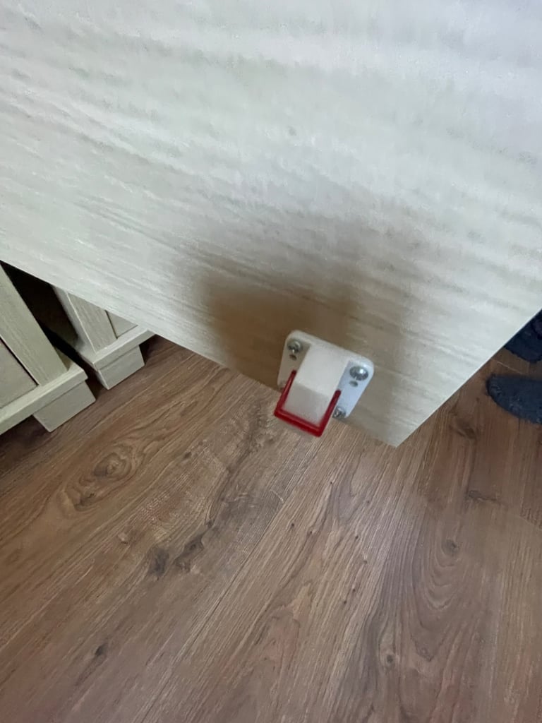 Wardrobe with matching cupboard