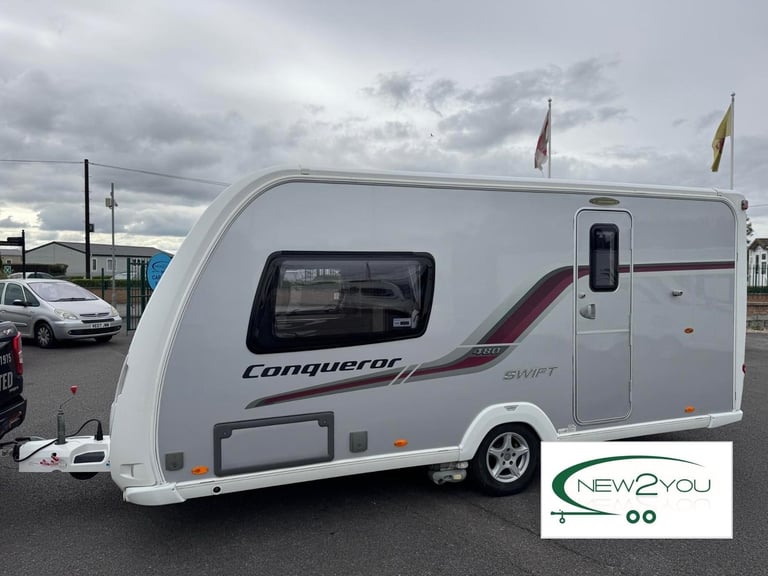 2013 Swift Conqueror 480 2 Berth Caravan - STOCK NO S083
