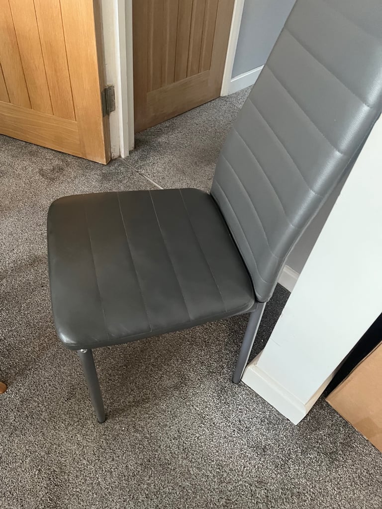 image for Dinning chairs in grey