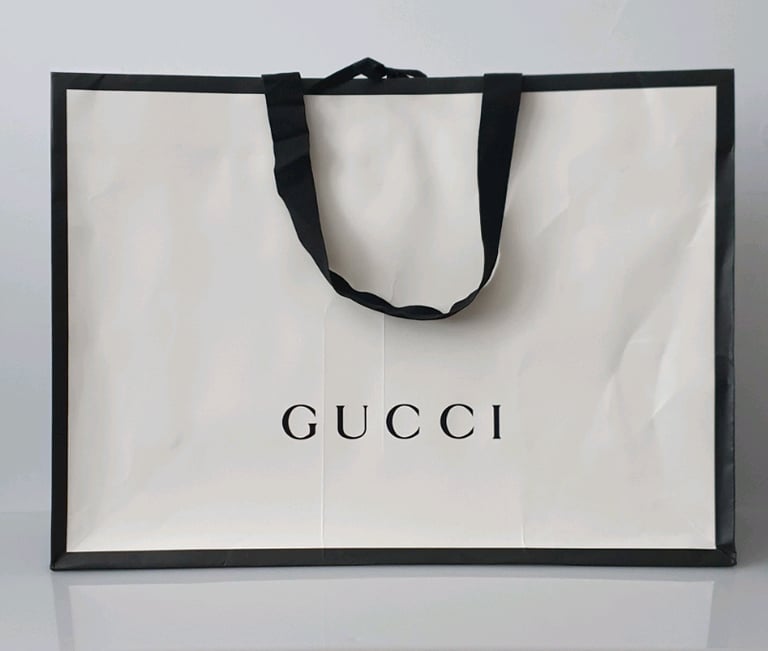 Gucci shopping discount bag for sale