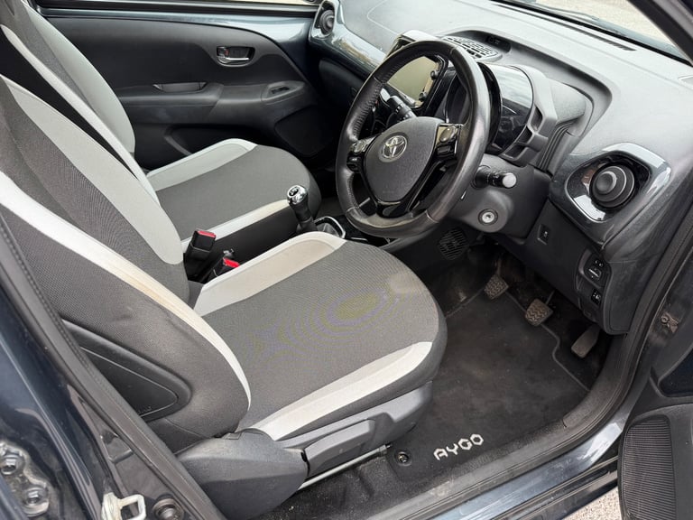 2018 Toyota, AYGO, X Hatchback, Manual, 998 (cc), Petrol 5 doors Grey