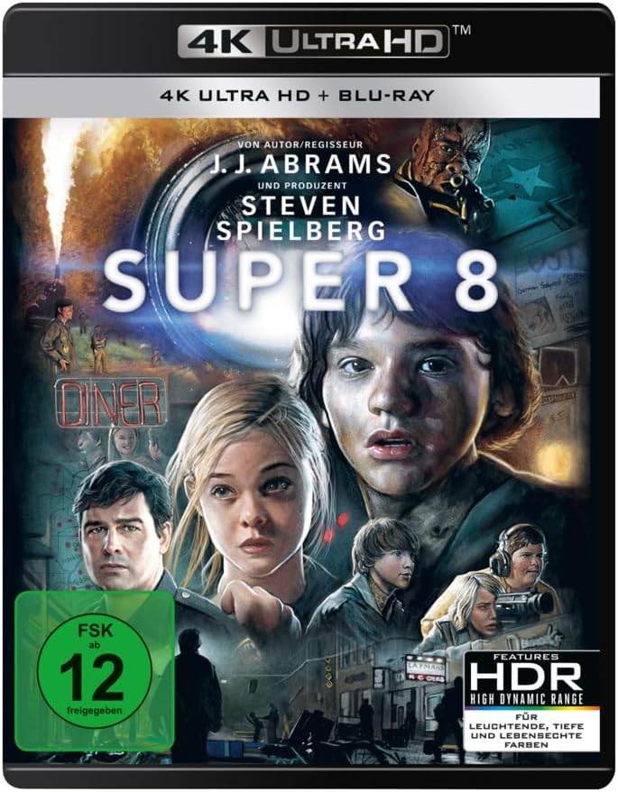 image for Super 8 (4K Ultra HD) (+ Blu-ray) new still sealed. with slipcover