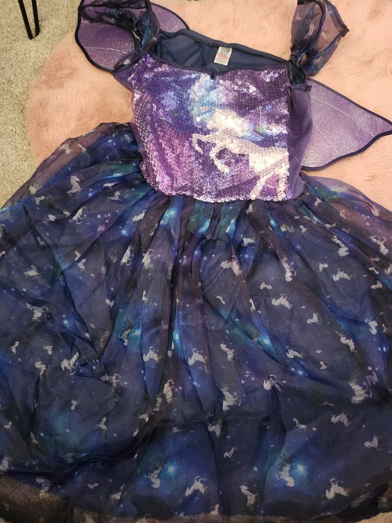 image for Girls age 9 t 10 yrs halloween unicorn dress
