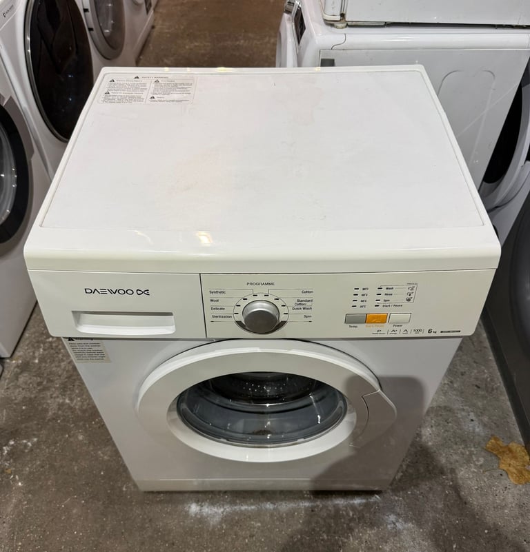 Daewoo Washing Machine With Free Delivery N Warranty 