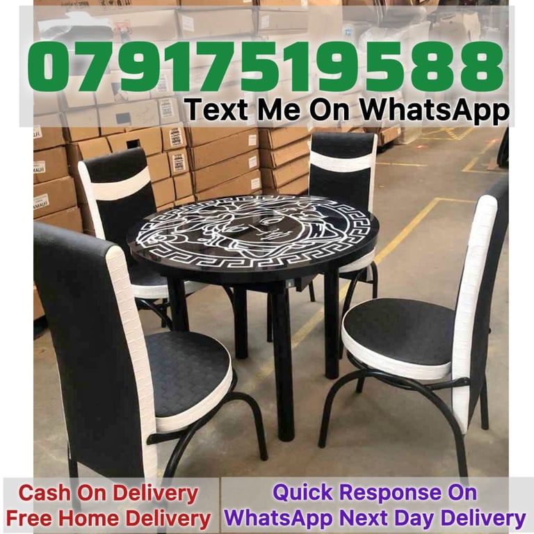 image for Dining Table set with 6 Chairs Brand New.