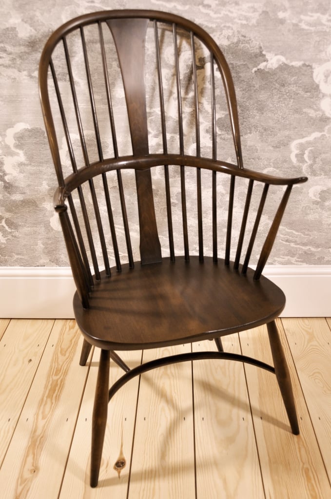 Vintage Retro 1960's Ercol Windsor Chairmakers Double Bow Fireside Chair mdl 7911