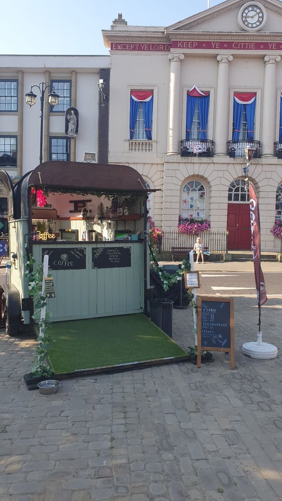 Converted Horsebox Coffee Trailer