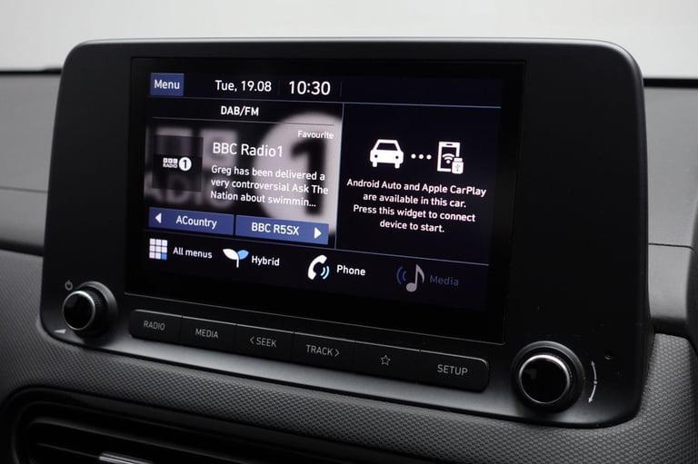 2021 Hyundai KONA 1.6 h-GDi SE Connect SUV 5dr Petrol Hybrid DCT Euro 6 (s/s) (141 ps) HATCHBACK ...