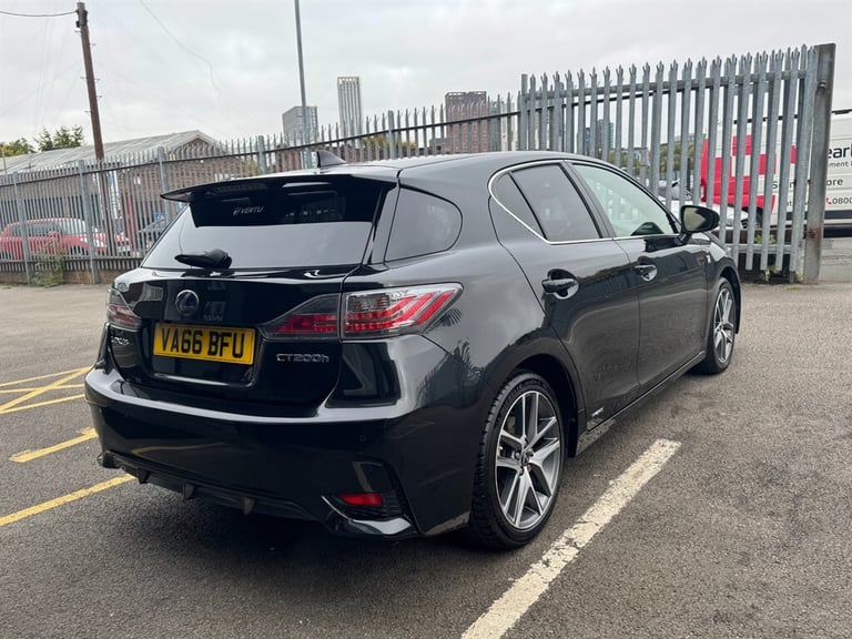 2016 Lexus CT 1.8 200h F Sport Hatchback 5dr Petrol Hybrid CVT Euro 6 (s/s) (136 ps) Hatchback Pe...