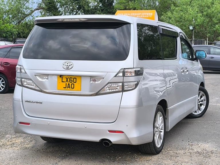 2011 Toyota Vellfire 2.4 Petrol Automatic 7 Seats ULEZ Free MPV Petrol Automatic