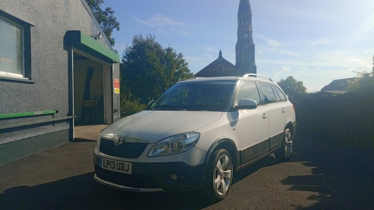 2013 Skoda Fabia 1.6 TDI CR 105 Scout 5dr ESTATE Diesel Manual