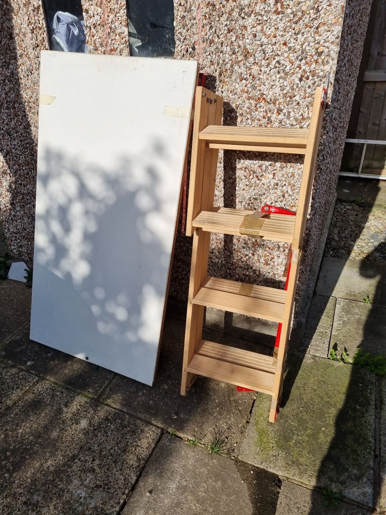 Loft Ladder - folding wooden type. 