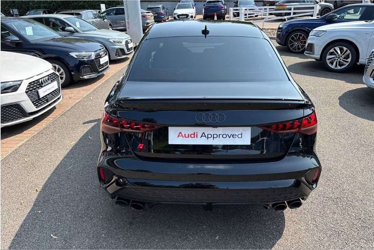 2025 Audi A3 S3 TFSI Black Edition Quattro 4dr S Tronic Saloon Petrol Automatic