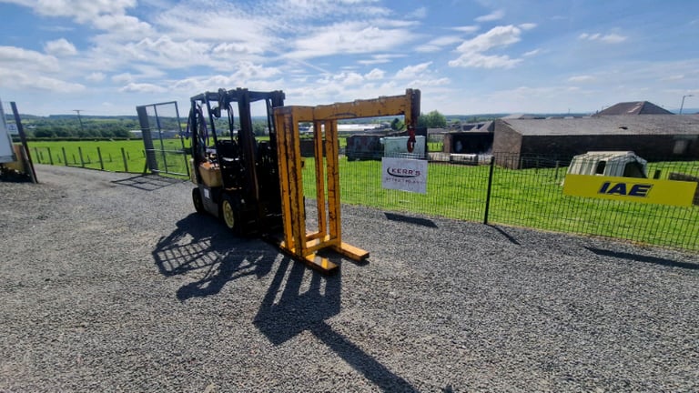 Forklift lifting frame jib with hook tractor telehandler 