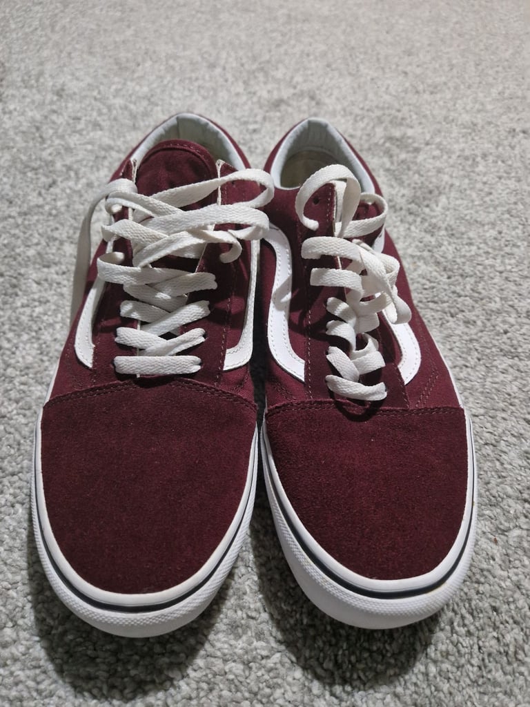image for Womens platform maroon size 8 vans