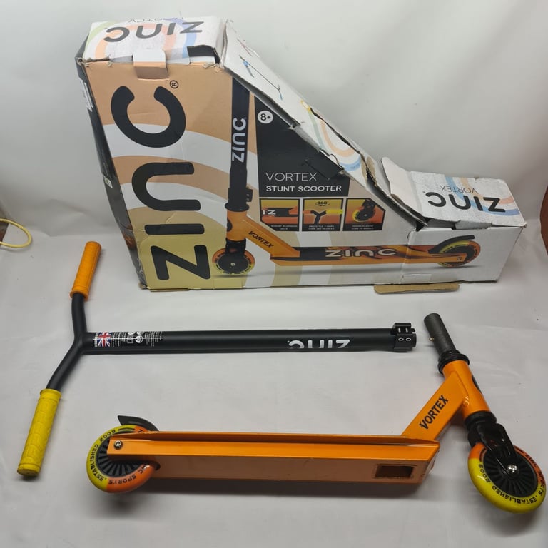 image for Zinc Vortex Kids Stunt Scooter - Yellow/ Orange #466