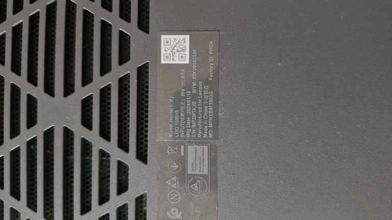 LAPTOP LENOVO LOQ 15IRH8