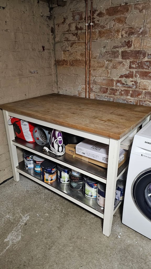 Ikea Stenstorp Kitchen Unit, Butchers Table