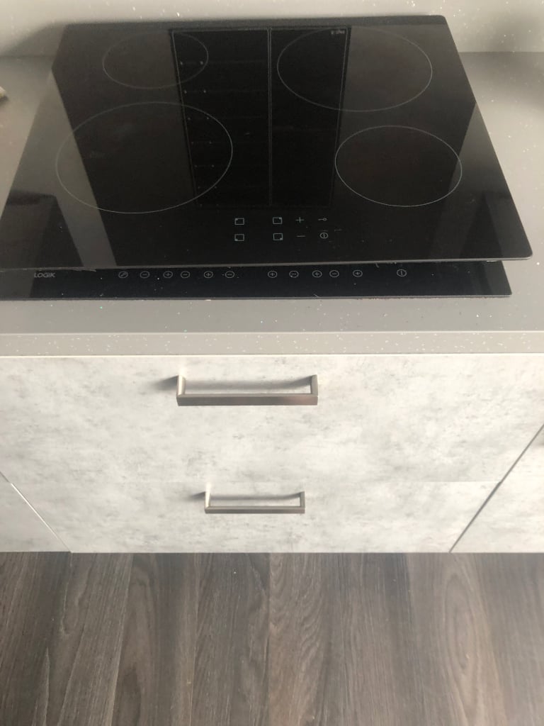 Induction electric hob