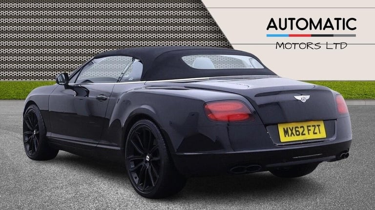 2012 Bentley Continental 4.0 V8 GTC Convertible 2dr Petrol Auto 4WD Euro 5 (507