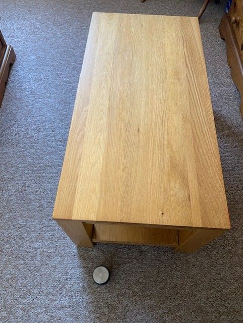 image for Solid Wood Coffee Table 