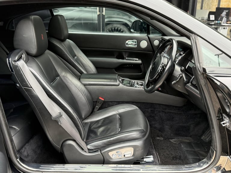 ROLLS ROYCE WRAITH 6.6 V12 PETROL COUPE AUTO 2014 [64] BLACK