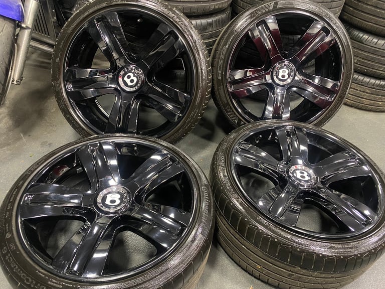 19” inch genuine Bentley alloy wheels 5x112 gt Vw golf caddy scirocco