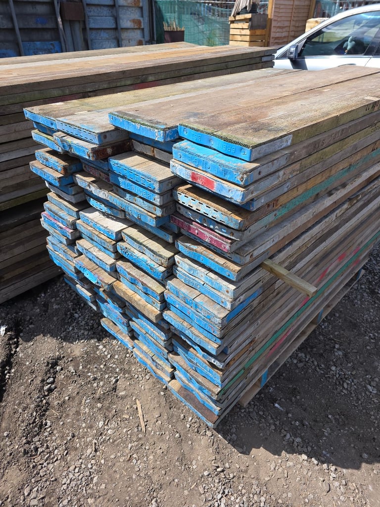 RECLAIMED TIMBER SCAFFOLDING BOARDS 