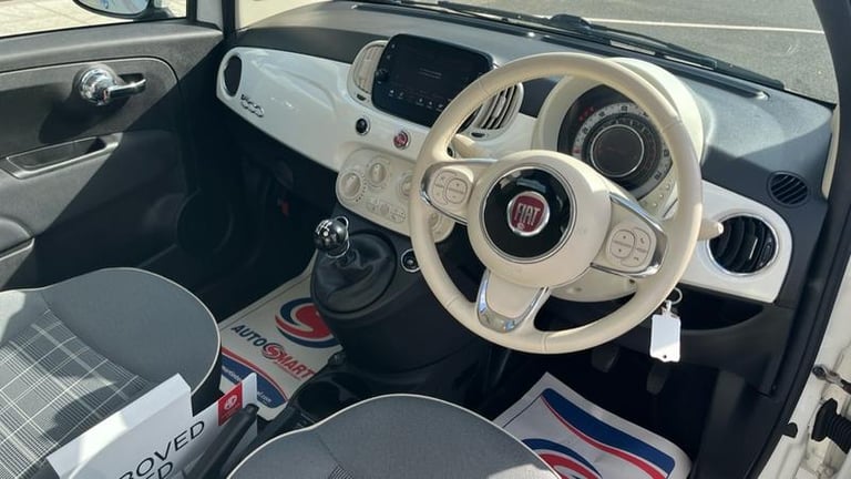 2019 Fiat 500 1.2 Lounge Hatchback 3dr Petrol Manual Euro 6 (s/s) (69 bhp) Manual Hatchback Petro...