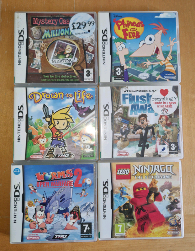 Nintendo DS Games £3 each