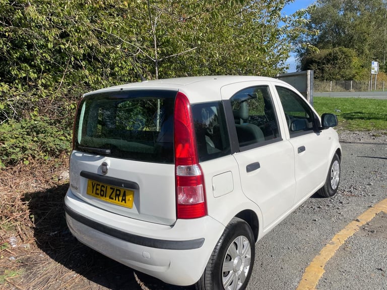 FIAT PANDA 1.2 ACTIVE 61 REG WHITE 5 DOOR MOT MARCH 7TH 2026 TAX £35 LOW INSURANCE 50+MPG