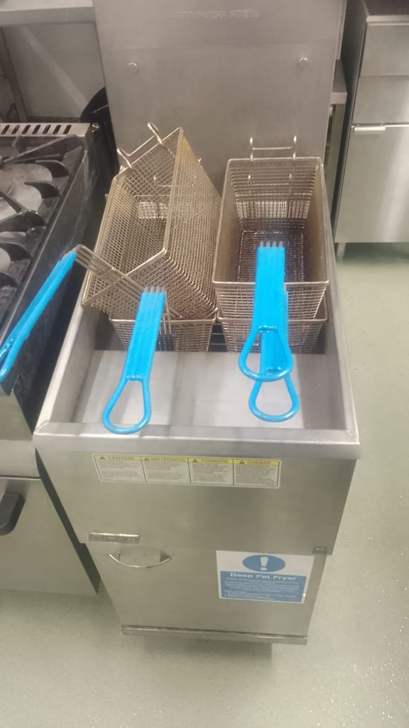 Catering equipment commercial gas Pitco fryers trailer restaurant kitchen items 