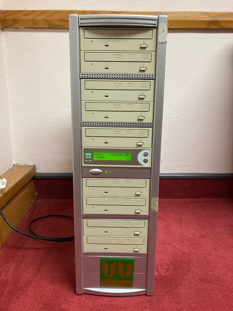 image for Wytron DVD/CD duplicator burner 9 drives