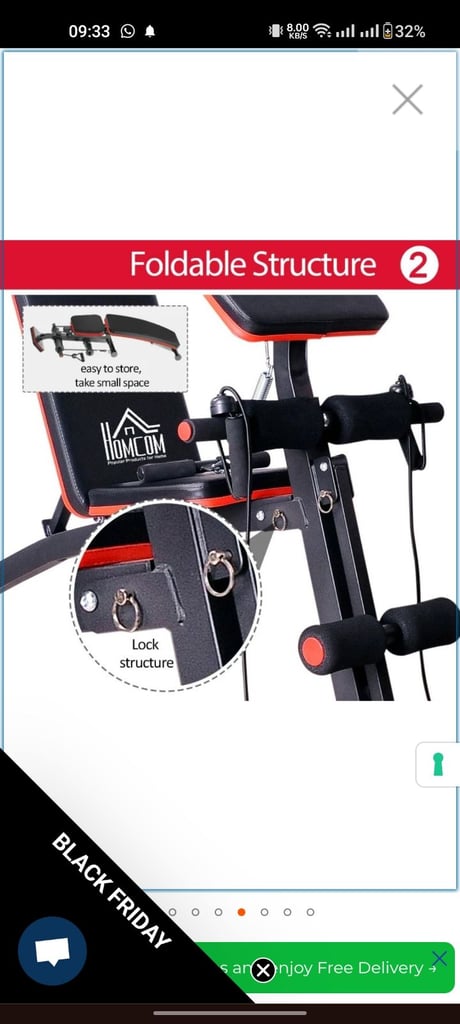 Excellent condition Home Workout Package! 50kg Weights + 2 Benches (Ready to Use)