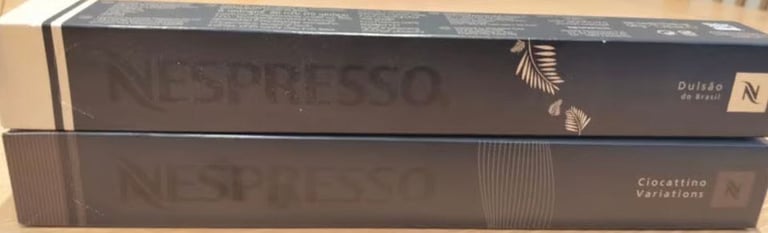 Dulsão do Brasil - RARE & Discontinued Nespresso capsules! 