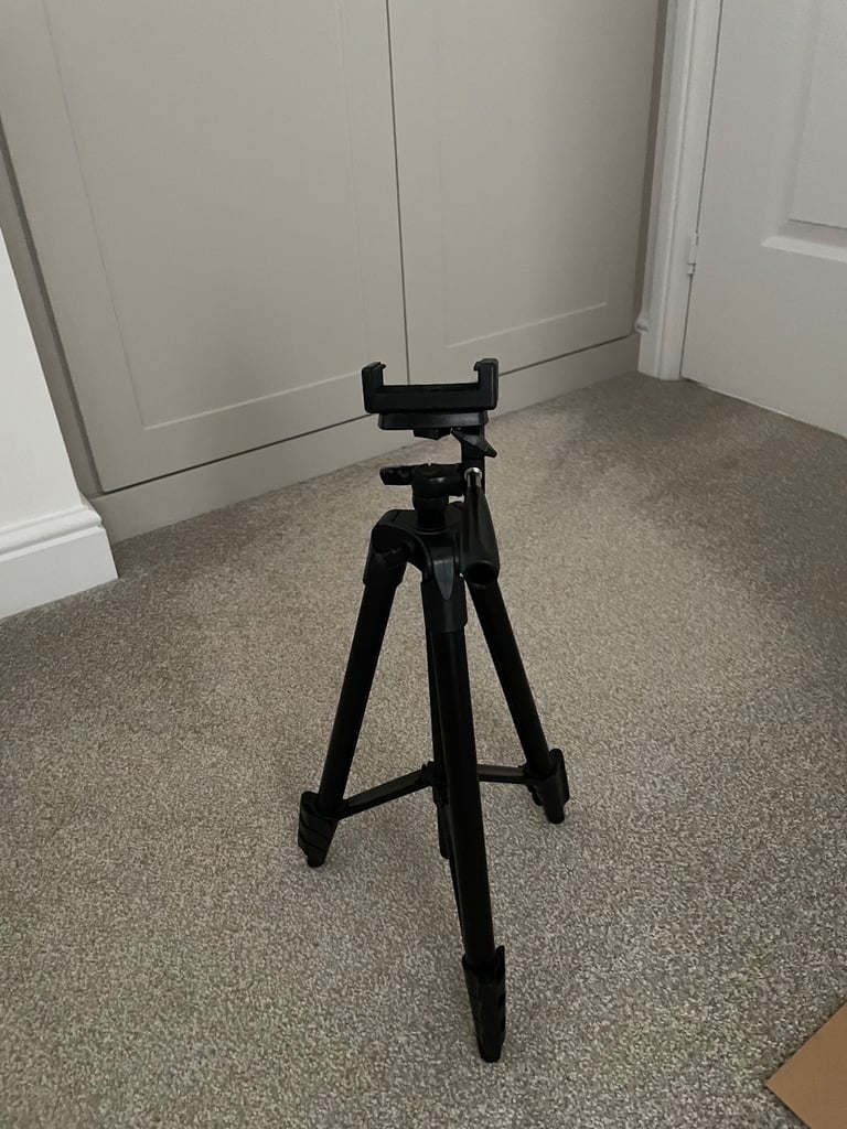 image for Brand New Tripod 55-Inch Camera Tripod Stand Wireless Remote Shutter Compatible with iOS & Android