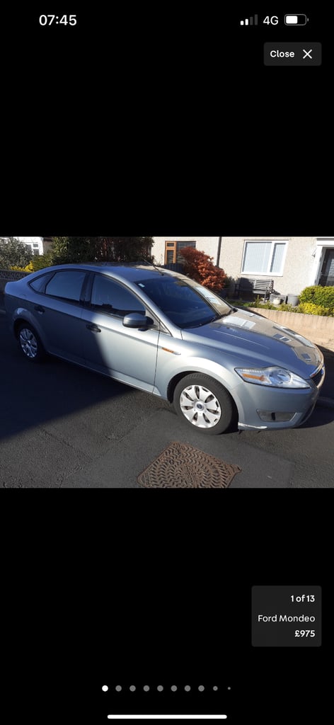 Ford, MONDEO, Hatchback, 2008, Manual, 1753 (cc), 5 doors