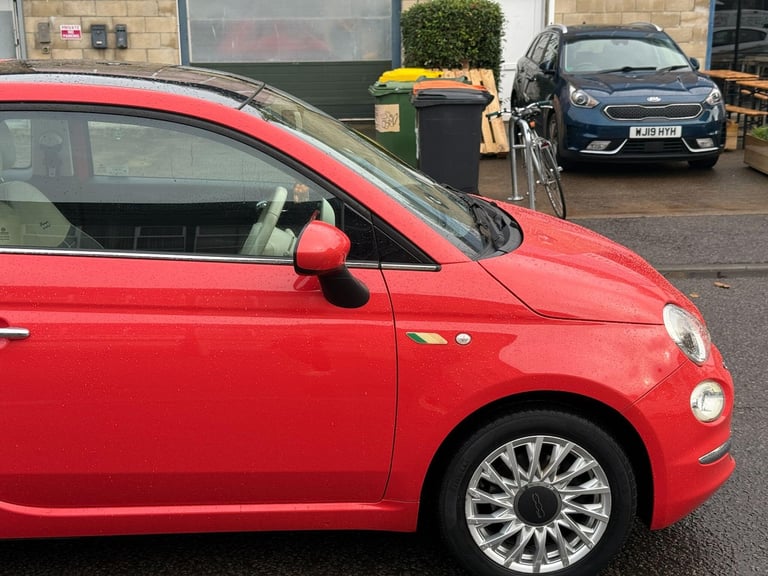 2016 Fiat 500 1.2 Lounge Euro 6 (s/s) 3dr HATCHBACK Petrol Manual